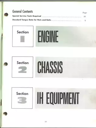 International Cub Cadet Tractor Service Manual (Models 72, 104, 105, 124, 125) Preview image 3