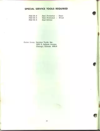 International Cub Cadet Tractor Service Manual (Models 72, 104, 105, 124, 125) Preview image 4