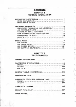 Yamaha TZR250 Motorcycle Service Manual & Troubleshooting Guide Preview image 5
