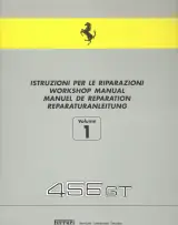 1992–1997 Ferrari 456, 456GT, GTA Service & Repair Manual – preview page 1