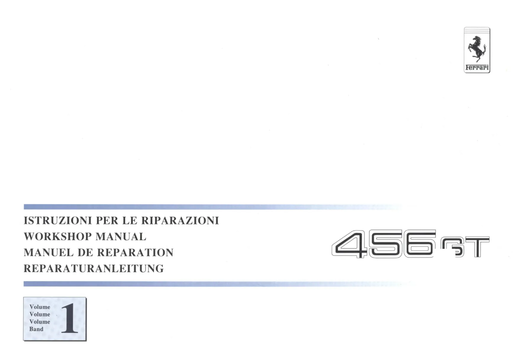 1992-1997 Ferrari 456, 456GT, GTA manual Preview image 4