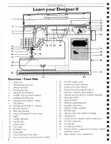 2000s Husqvarna Viking Designer II Sewing Machine Owner's Manual – preview page 4
