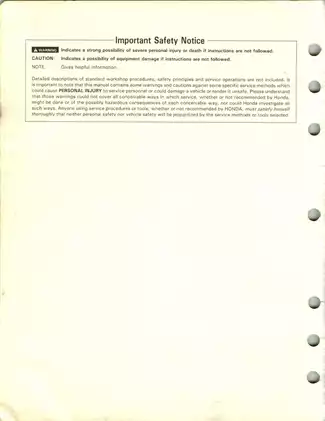 Honda CR125R Service Manual - Comprehensive Guide for Maintenance and Repairs Preview image 2