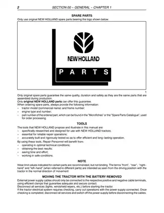 New Holland TN Series Tractor Engine Service Manual & Repair Guide Preview image 3