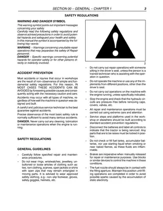 1998-2004 New Holland TN55, TN65, TN70, TN75 utility tractor manual Preview image 4