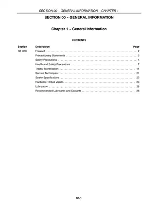 New Holland 8670, 8770, 8870, 8970 row-crop tractor manual Preview image 2