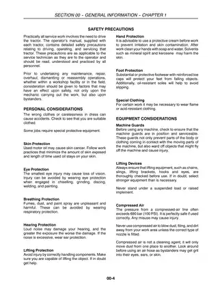 Comprehensive Service Manual for New Holland Tractors (8670-8970 Models) Preview image 5