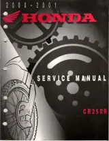 2000–2001 Honda CR250R Factory Service Manual  (P/N C4085-91017) – preview page 1