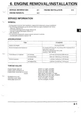 2000–2001 Honda CR250R Factory Service Manual  (P/N C4085-91017) – preview page 5