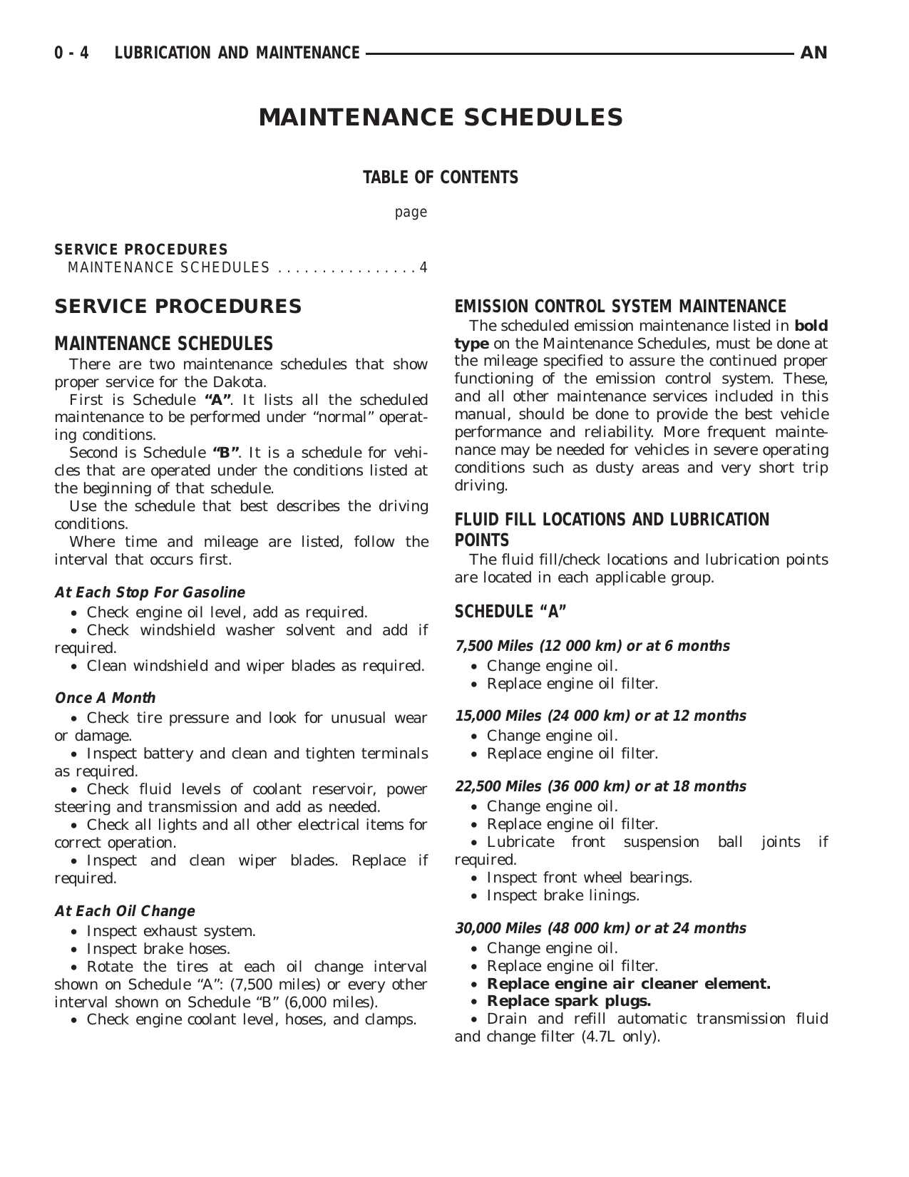 2000-2004 Dodge Dakota repair manual Preview image 4