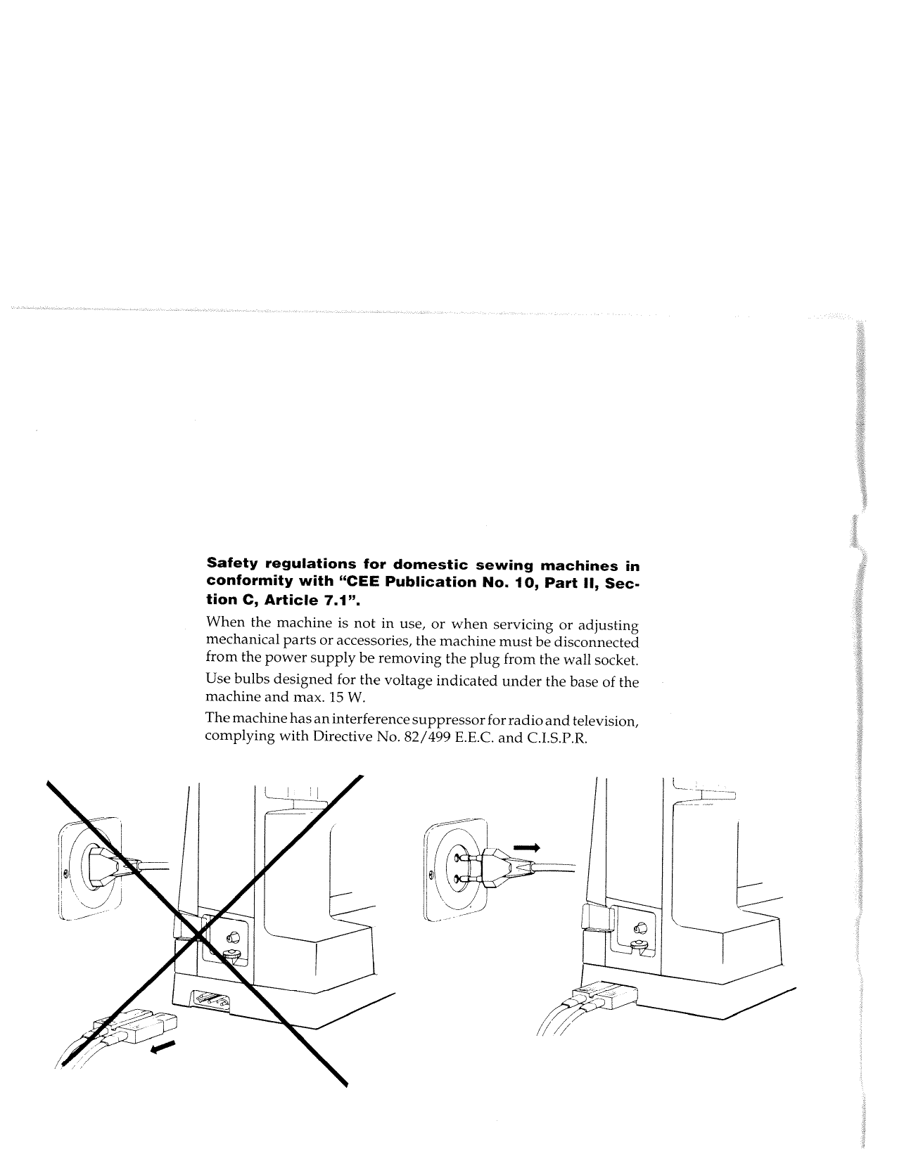 Husqvarna Viking Optima 150E sewing machine operating manual Preview image 2