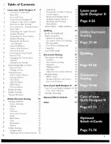 Husqvarna Viking Quilt Designer II Sewing & Embroidery Machine User's Guide – preview page 3