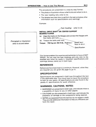 1985 Toyota Truck & 4Runner Gasoline Repair Manual Preview image 4