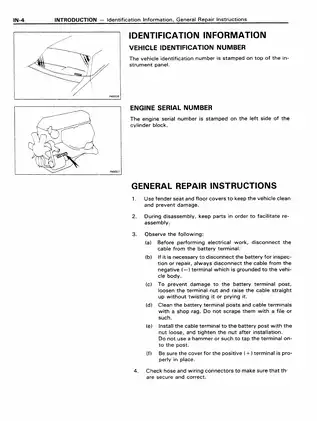 1985 Toyota Truck & 4Runner Gasoline Repair Manual Preview image 5
