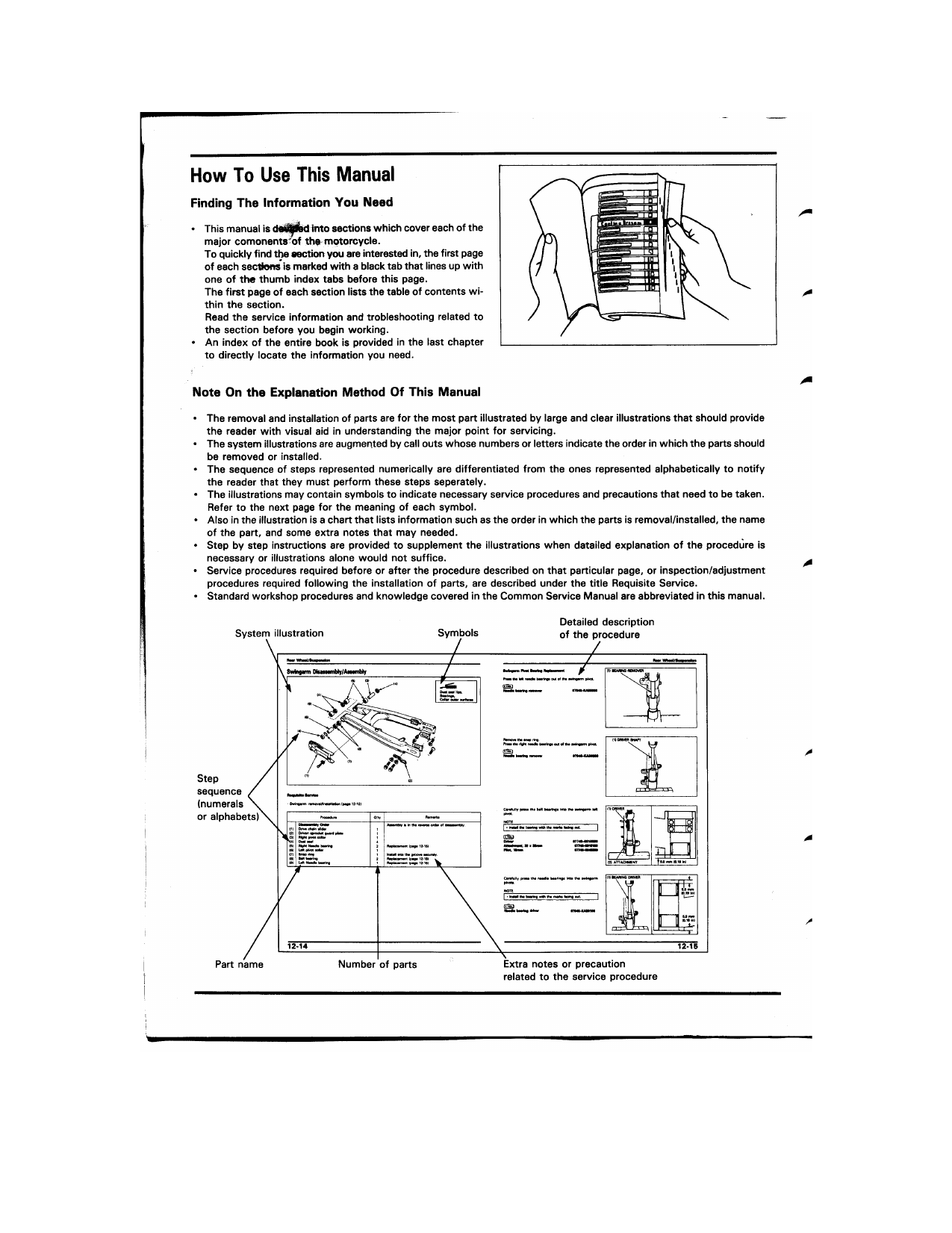 1994-2001 Honda Magna VF 750 C repair manual Preview image 2