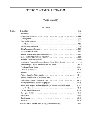 New Holland L175, C175 Skid Steer loader and Compact Track Loader repair manual Preview image 4