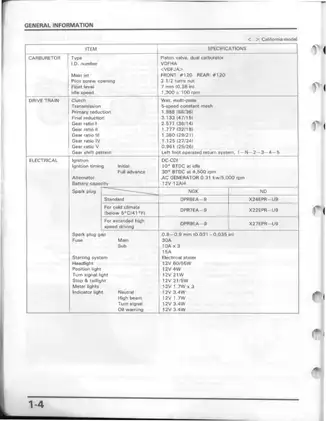 Honda Motorcycle Service Manual - Comprehensive Maintenance and Troubleshooting Guide Preview image 5