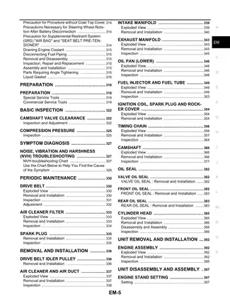 2010-2012 Nissan Micra K13 engine manual Preview image 5