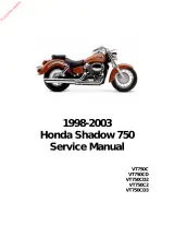 1998–2003 Honda Shadow 750 VT750CD, VT750CD2, VT750C2, VT750CD3, and VT750C3 Service & Repair Manual (P/N 61MBA03) – preview page 1