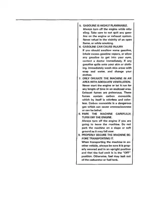 Yamaha YZ Series Maintenance and Service Manual Preview image 4