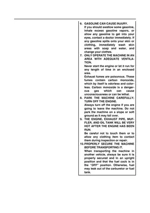 Yamaha YZ Series Motorcycle Service Manual Preview image 4