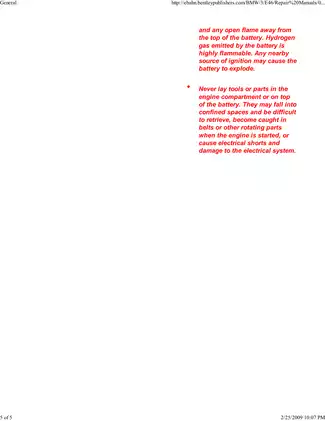 Comprehensive BMW E46 Service Manual (1999-2001) Preview image 5