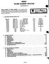 1974–1975 Ariens Garden Tractors 931001/931002/931003, 831001/831002/831003 Workshop Manual (P/N PRM 31000) – preview page 3