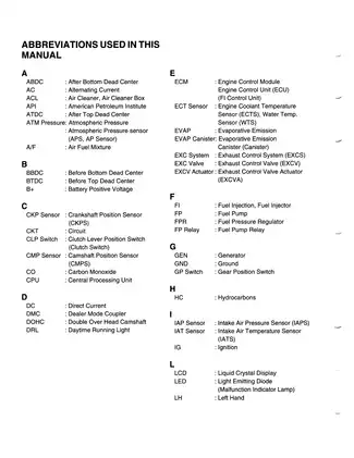 2003-2004 Suzuki GSX-R1000 service manual Preview image 4