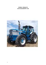 1983–1989 Ford TW-5 / TW-15 / TW-25 / TW-35 Tractor Shop Manual (P/N 0872883825) – preview page 1
