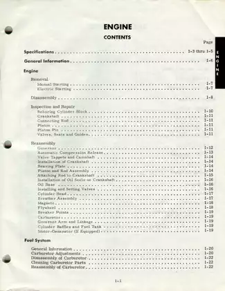 1965-1967 International Cub Cadet 71, 102, 122, 123 garden tractor manual Preview image 4