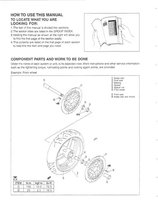 2000-2001 Suzuki GSX-R1000 service manual Preview image 3