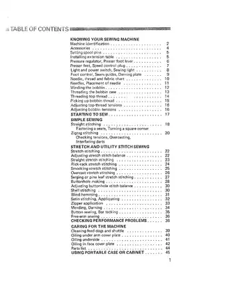 Kenmore 12493, 385.1249280, 385.1249380, 648800071 sewing machine owners manual Preview image 3