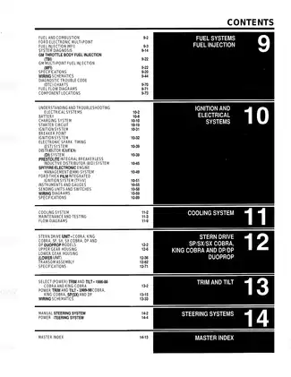 1986-1998 OMC Stern Drive outdrive all models service manual Preview image 2