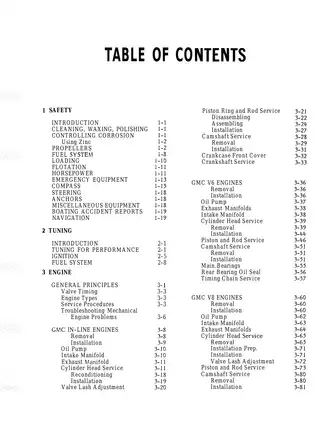 1964-1986 repair OMC Sterndrive motor manual