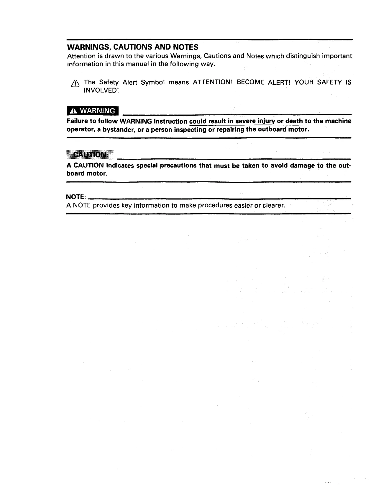 1998-2005 Yamaha outboard motor service manual Preview image 5