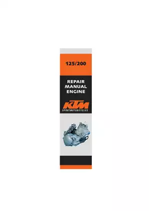 1998-2003 KTM 125, KTM 200 engine repair manual Preview image 3