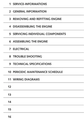 1998-2003 KTM 125, KTM 200 engine repair manual Preview image 5