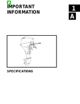 Mercury/Mariner 8 & 9.9 4-Stroke Outboard Service & Repair Manual (P/N 90-827857R1, 1996) – preview page 5