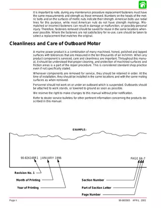 2002-2005 Mercury 40 HP, 50 HP, 60 HP EFI outboard motor service manual Preview image 3