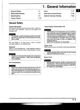 1987–1990 Honda CBR600Fm Service Manual (P/N 62MV900) – preview page 2