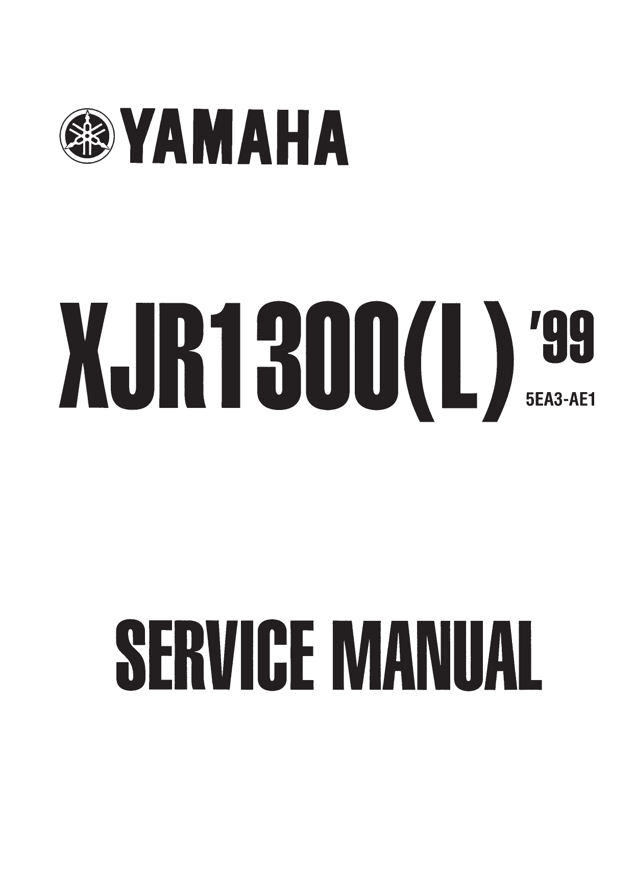 1995-2006 Yamaha XJR 1300(L) service manual Preview image 6