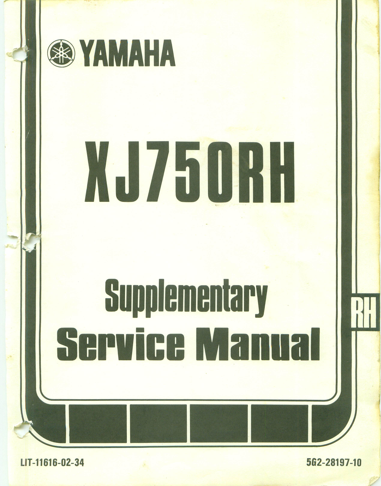 1980-1986 Yamaha XJ750RH repair and service manual Preview image 4