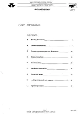 1994 Massey-Ferguson 3610 / 3630 / 3650 / 3680 Workshop Service Manual (P/N 1646965 M1) – preview page 1