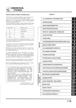 1983-1987 Honda VT500C Shadow shop manual Preview image 2