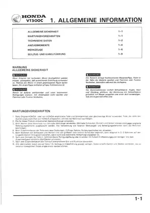 Honda VT500C Service Manual - Comprehensive Guide for 1983 Model Preview image 3
