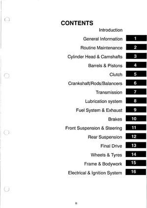 2006-2007 Triumph Bonneville T100 America Speedmaster, Truxton, Scrambler repair manual Preview image 3