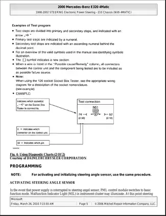 1998-2002 Mercedes-Benz E320 repair manual Preview image 5