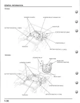 1998–2001 Honda TRX450S / TRX450ES Foreman ATV Factory Service Manual (P/N 61HN003) – preview page 2