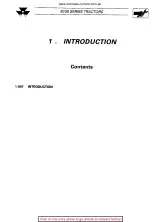 Massey Ferguson MF 6110/6120/6130, 6140/6150/6160, 6170/6180/6190 Tractor 1995–1998 Factory Workshop Manual (P/N 3378031M1) – preview page 1