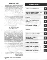 Suzuki GSX-R1100L, GSX-R1100M, GSX-R1100N 1989–1992 OEM Service Manual (P/N 99500-39092-03E) – preview page 2